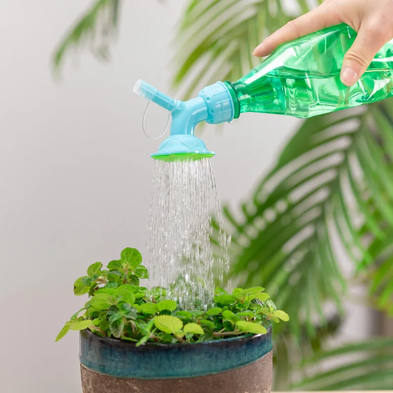 

Design With Cover Watering Can Nozzle Heat Resistance Prevent Water From Overflowing Watering Can Gardening Dual-use Creative