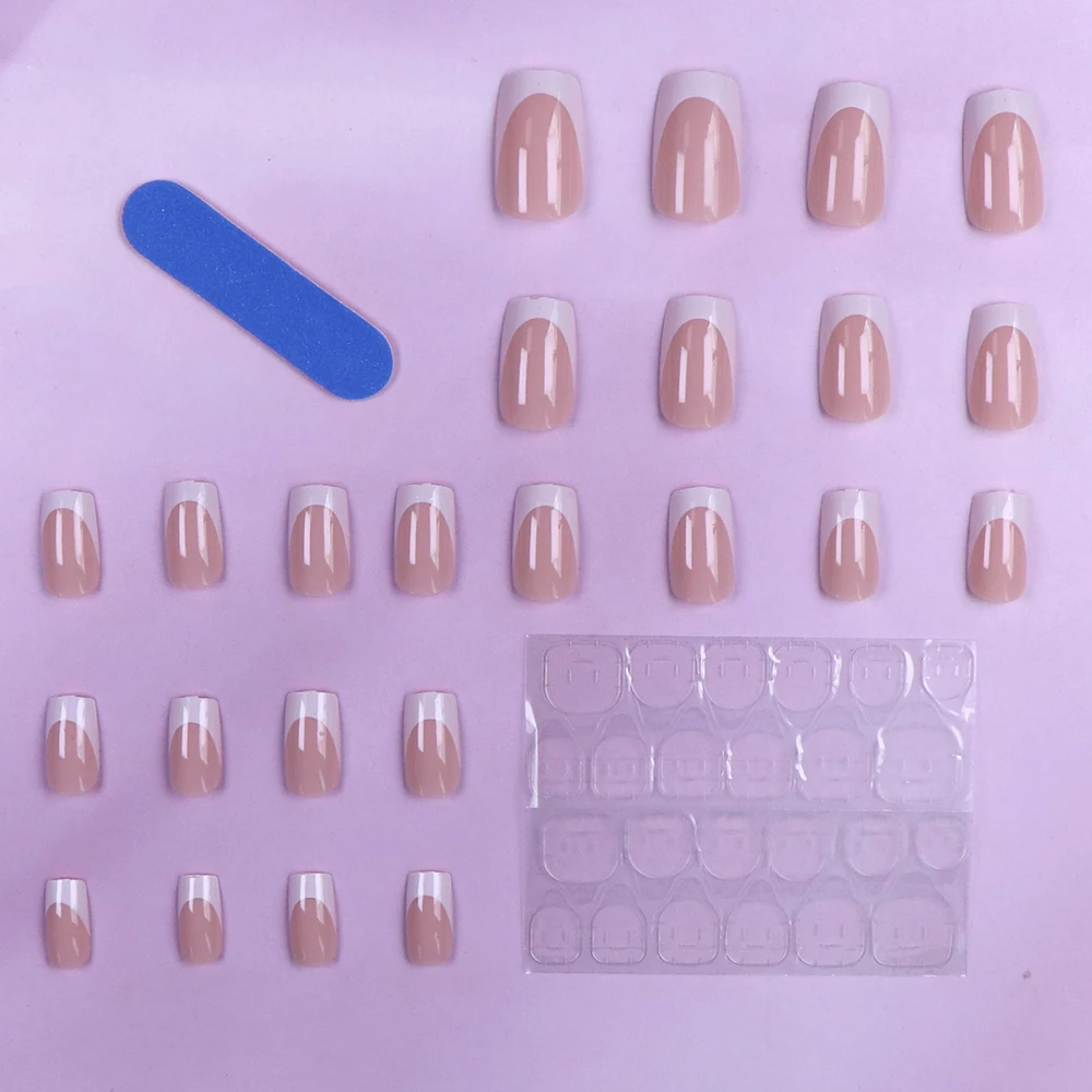 ARTAUG 96 шт. средний квадратный 3D стерео градиентный пресс для ногтей и 4 комплекта