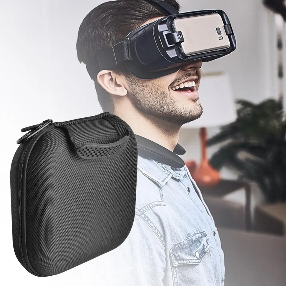 

Dust-proof Pressure-resistant Storage Pouch Protective Case with Carabiner Sports Headphone for Soundgear