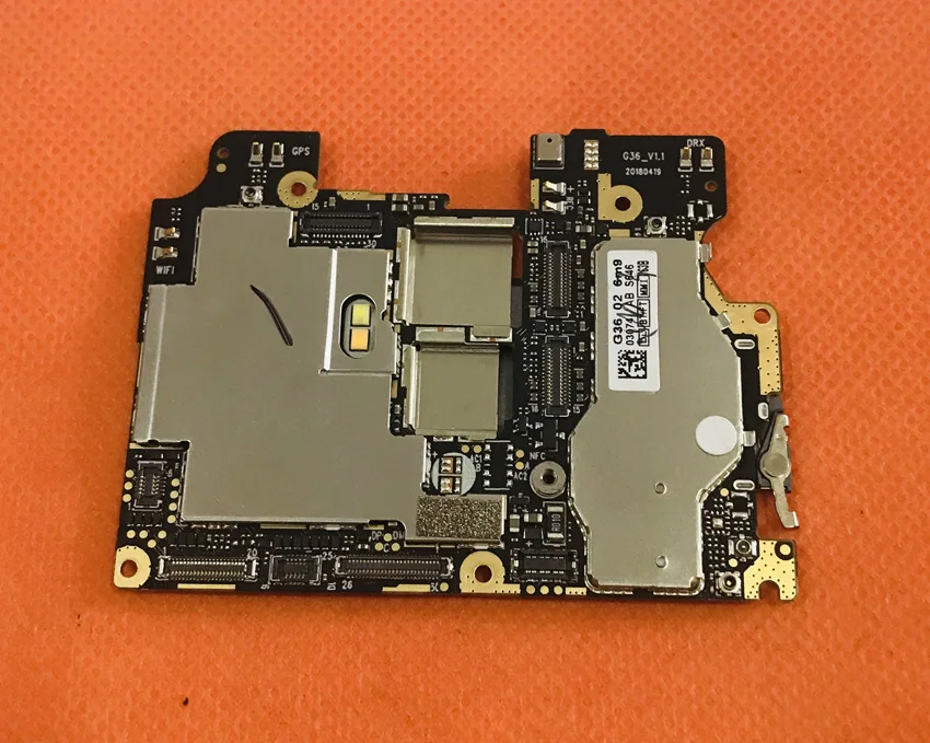 Оригинальная материнская плата 4G RAM + 64G ROM, материнская плата для Umidigi Z2 Helio P23 Octa Core, бесплатная доставка