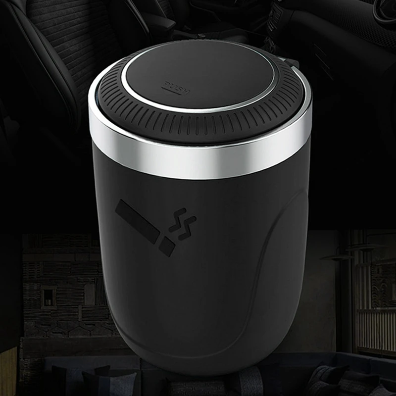Автомобильная пепельница портативная Бездымная автомобильная огнестойкая