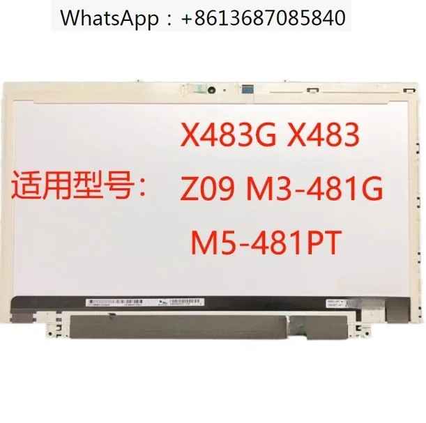 Планшетофон для ноутбука 14 дюймов панель LP140WH7 TSA1 TSA2 (TS)(A2) M5 481G 481T 841T светодиодный