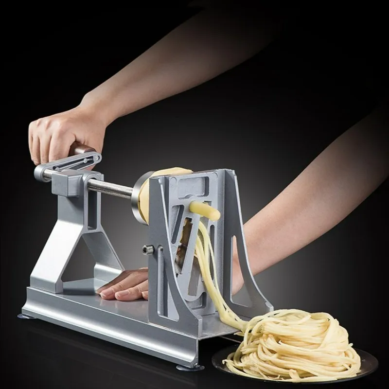 

Shredded Potato Artifact Kitchen Novel Kitchen Accessories Hot Pot Restaurant Net Red Waterfall Thousand Silk Potato Machine Bar