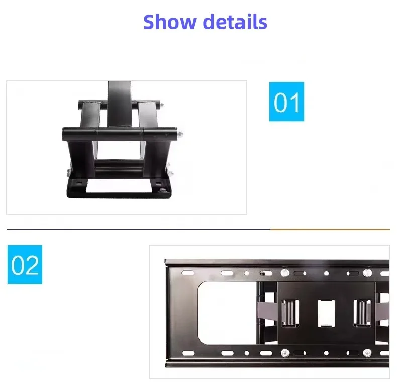 Держатель для ЖК-телевизора mech india tv кронштейн VESA 600*400 мм Заводская Продажа
