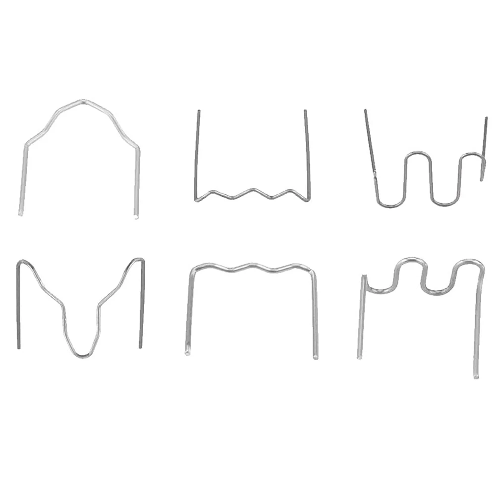 

600pcs Repairing For Car Bumper Durable Stainless Steel Home Silver Wave Hot Staples Easy Removal Bodywork Repair Welding