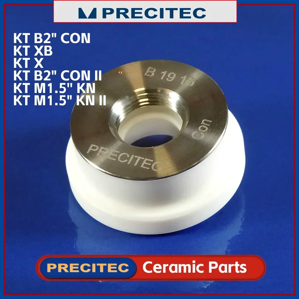 Фото Керамические детали Precitec ProCutter 1.0 2.0: керамические кольца для корпусов KTB2, KTXB, KTX, керамические корпуса D28M11, D31M11, D31M15 для Precitec №1