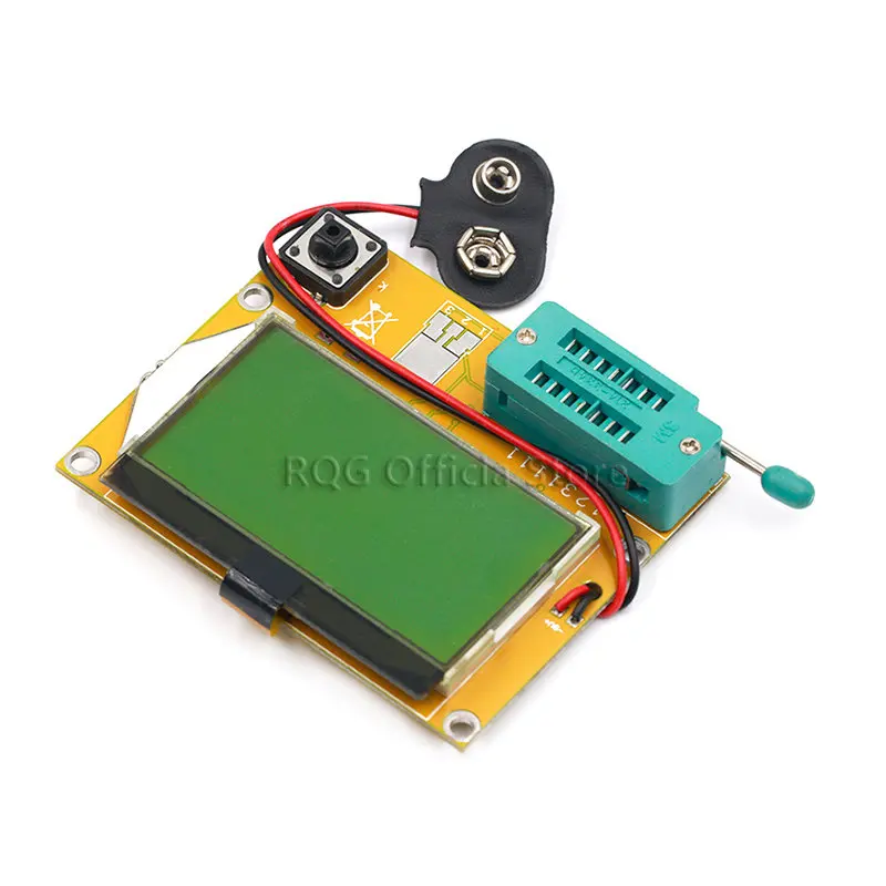 Цифровой тестер транзисторов измеритель емкости для диодов и триодов с ЖК