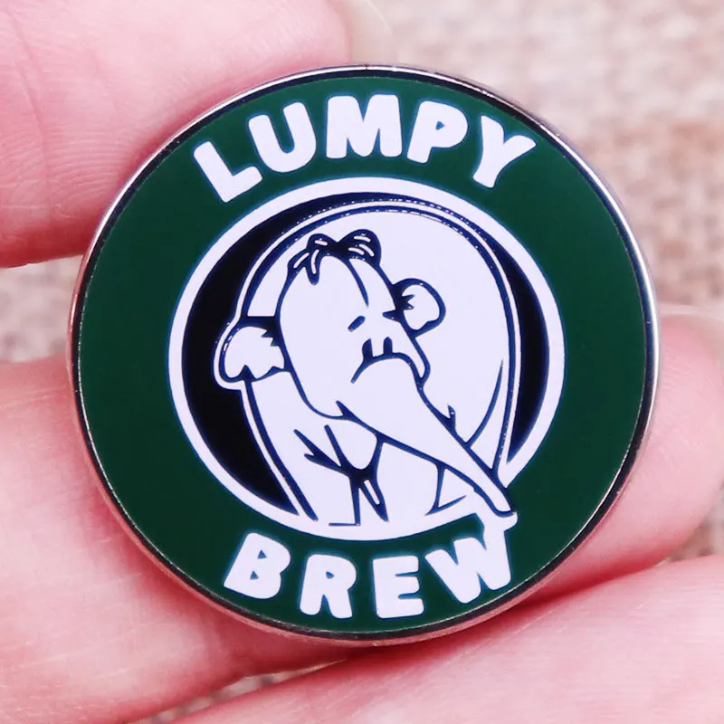 

XM-funny Block brewing brooch clothes hat pin cartoon accessory gift