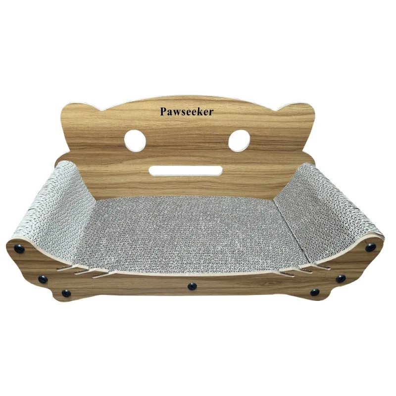 

New Design Corrugated Paper Cat Scratching Board for Cat Scratching and Sharpening Claws Indoor Pet House Gift for Pet Lovers