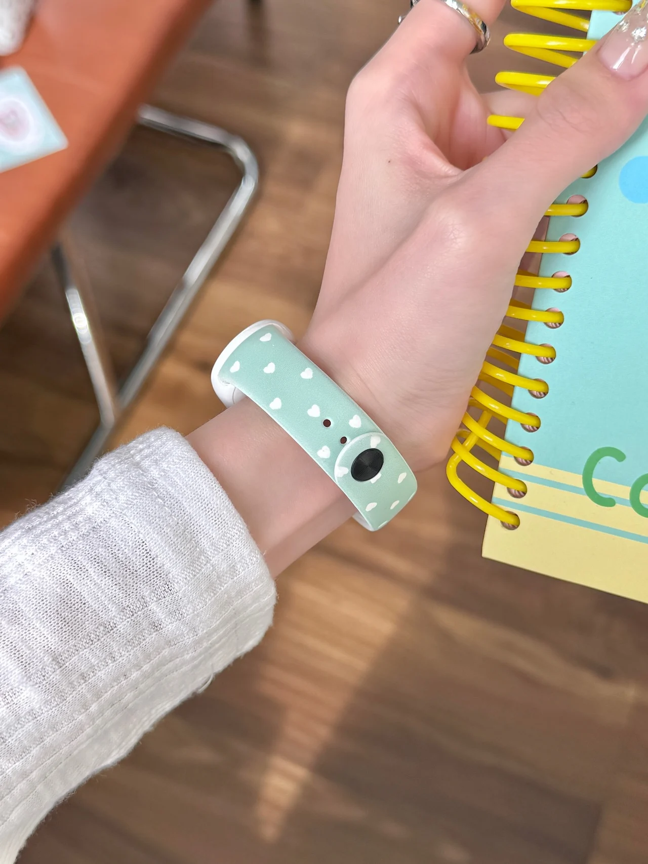 Силиконовый ремешок Pastel Mini Heart для Xiaomi Band 8, 9, 10, Macaron Tiny Heart, приятный для кожи спортивный аксессуар для девочек-подростков (art.: 3920db6dcacd9) - 3920db6dcacd9