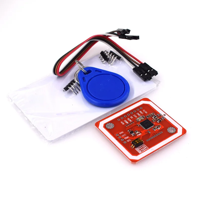 

PN532 NFC RFID Wireless Module V3 User Kits Reader Writer Mode IC S50 Card PCB Attenna I2C IIC SPI HSU For Arduino