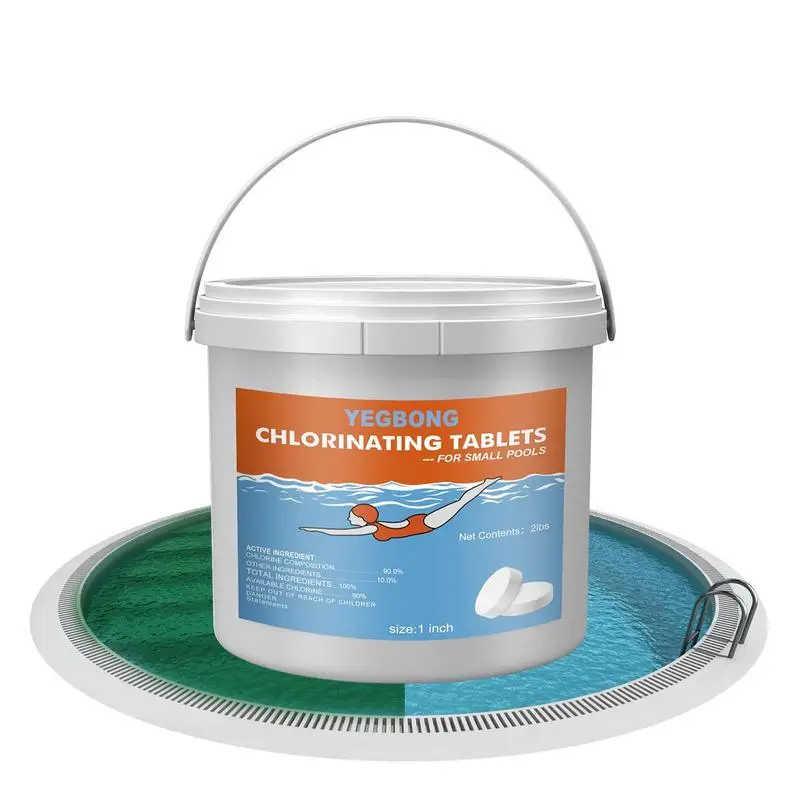 

Swimming Pool Cleaning Antivirus Effervescent Chlorine Tablets For Swimming Pool Clarifier Multifunctional Chlorine Tablets