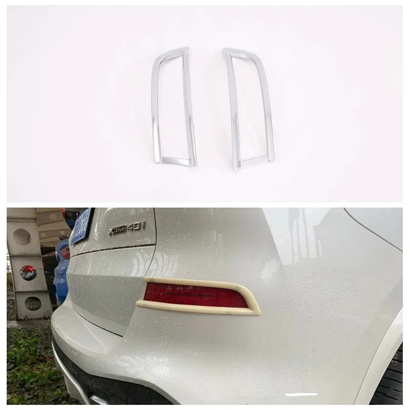 

Carbon Fiber ABS Car Rear Foglight Frame Panel Moulding Cover Trim Sticker Accessories Fit for bmw x5 2019-2022
