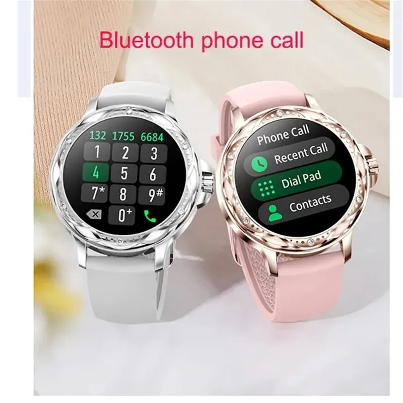 CF12 Smart Watch Women Fashion Wristwatch Bluetooth Call Health Monitoring Female Bracelet Fitness Sports Smartwatch