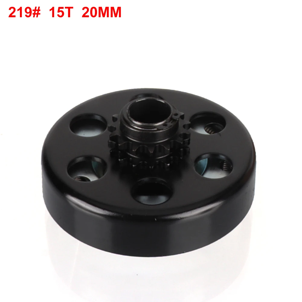 

10T 11T 12T 13T 14T 15T 16T 18T Зуб 35/219/420/428 # Цепь 5/8 "3/4" 20 мм 1 дюйм Центробежная муфта для забавного мини-байка GO Kart