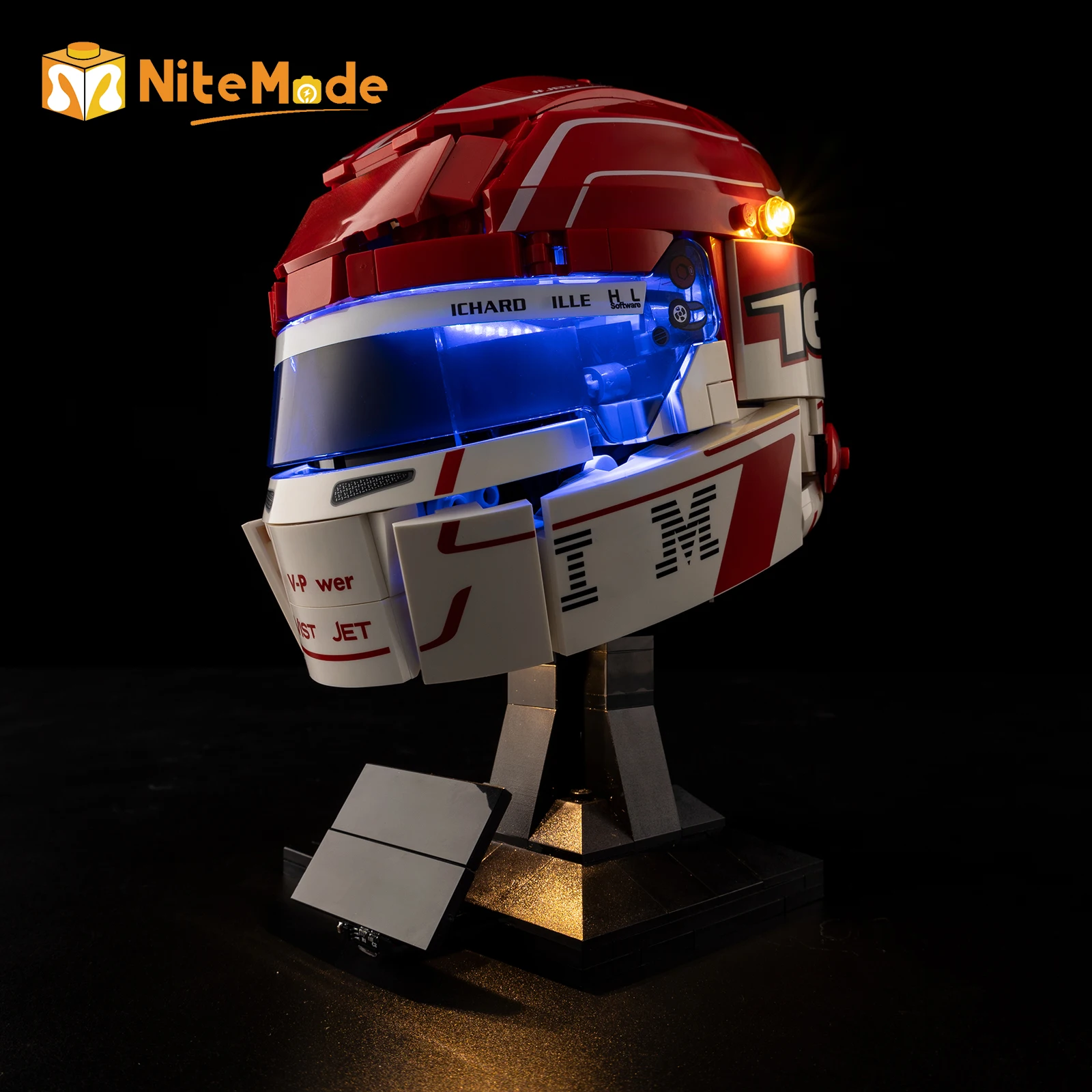 Комплект светодиодной подсветки EASYLITE для конструкторов LEGO McLaren Mastercard F1 Team Lando Norris Helme 43014 43017 43022 43023 (art.: 3920dc400656c) - 3920dc400656c