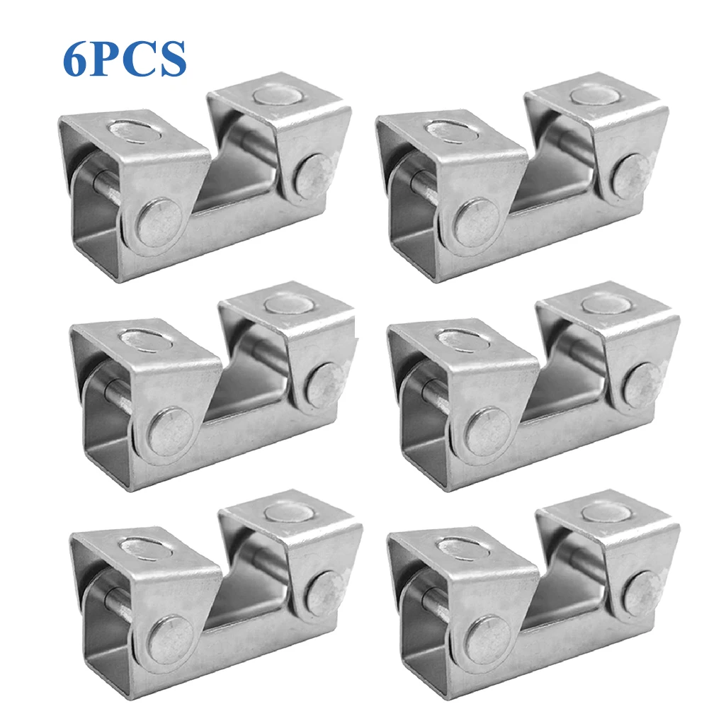 6pcs V Type Magnetic Welding Clamps Fixture Adjustable For Door Casement Tool V Pads Welding Holder  For Metal Work