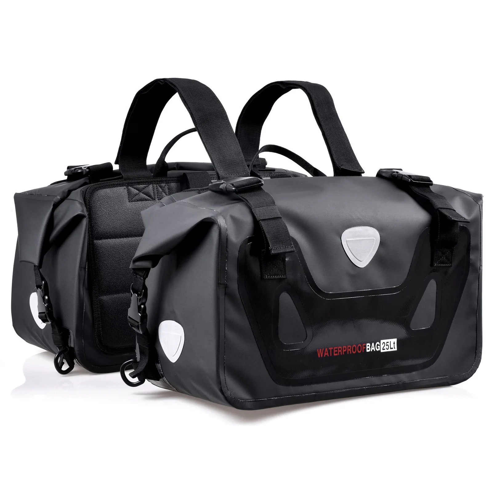 

Motorcycle Saddlebag Motorbike Tail Bag Motorcycle Riding Racing Travel Luggage Bag Multifunction Backpack Tool Bag With Dust