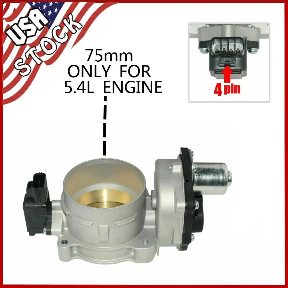 

Корпус дроссельной заслонки AP03 8L3Z9E926C 75 мм для Lincoln Navigator Lincoln Mark LT Ford F250 F350 Super Duty F150 экспедиция 5,4 л