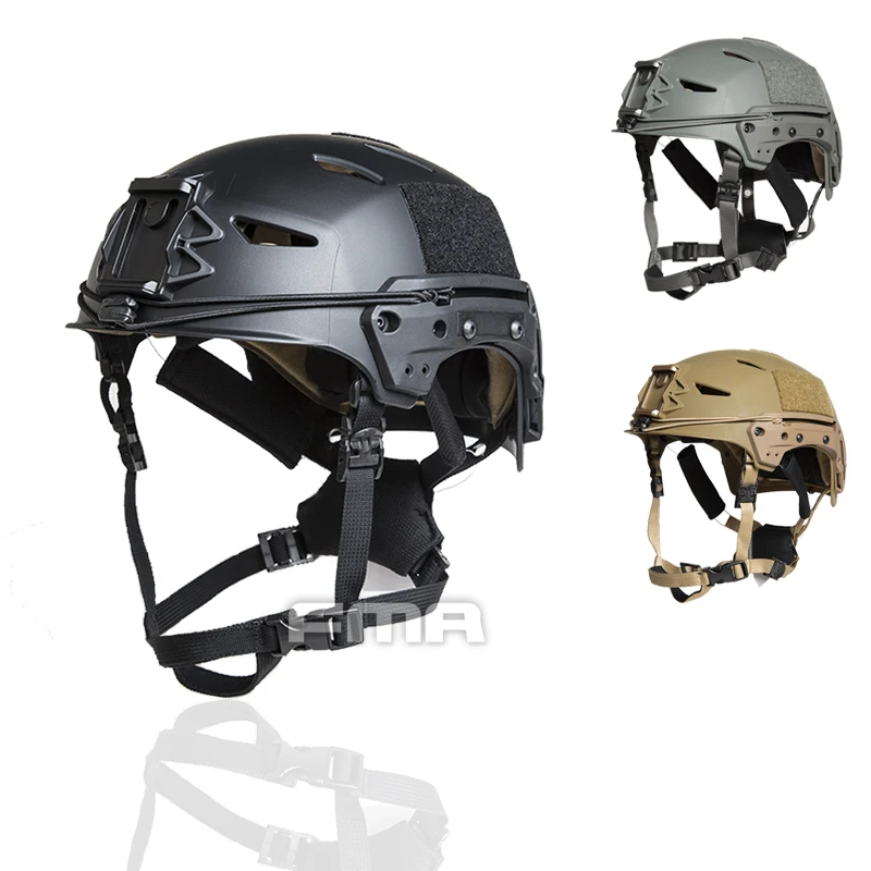 FMA ABS Охотничий Тактический микрофон FTP удар шлем EX Airsoft BK/DE/FG TB1044 | Спорт и