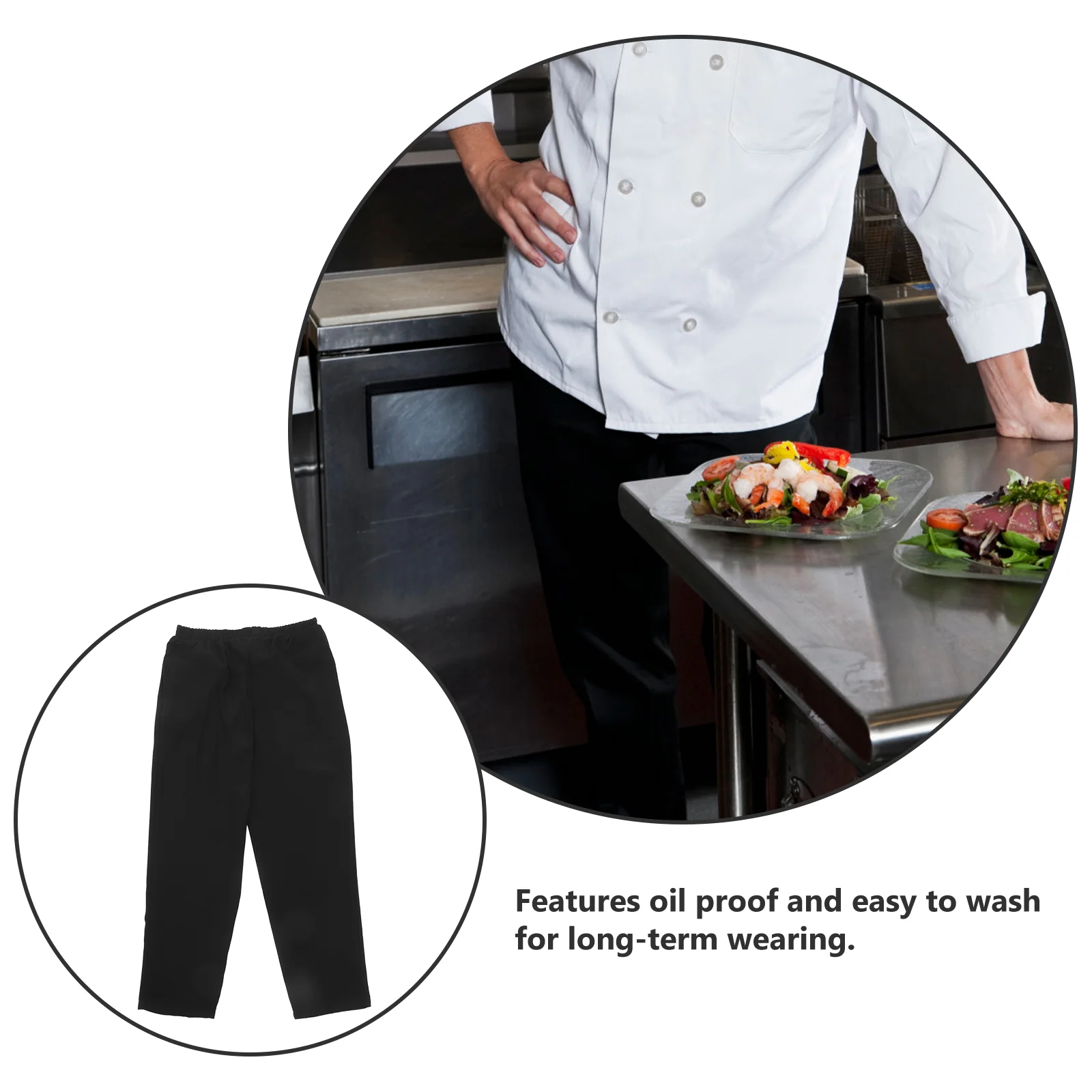 Рубашка женская мужская куртка брюки-карго для Pantalón De Cocinero рабочая одежда