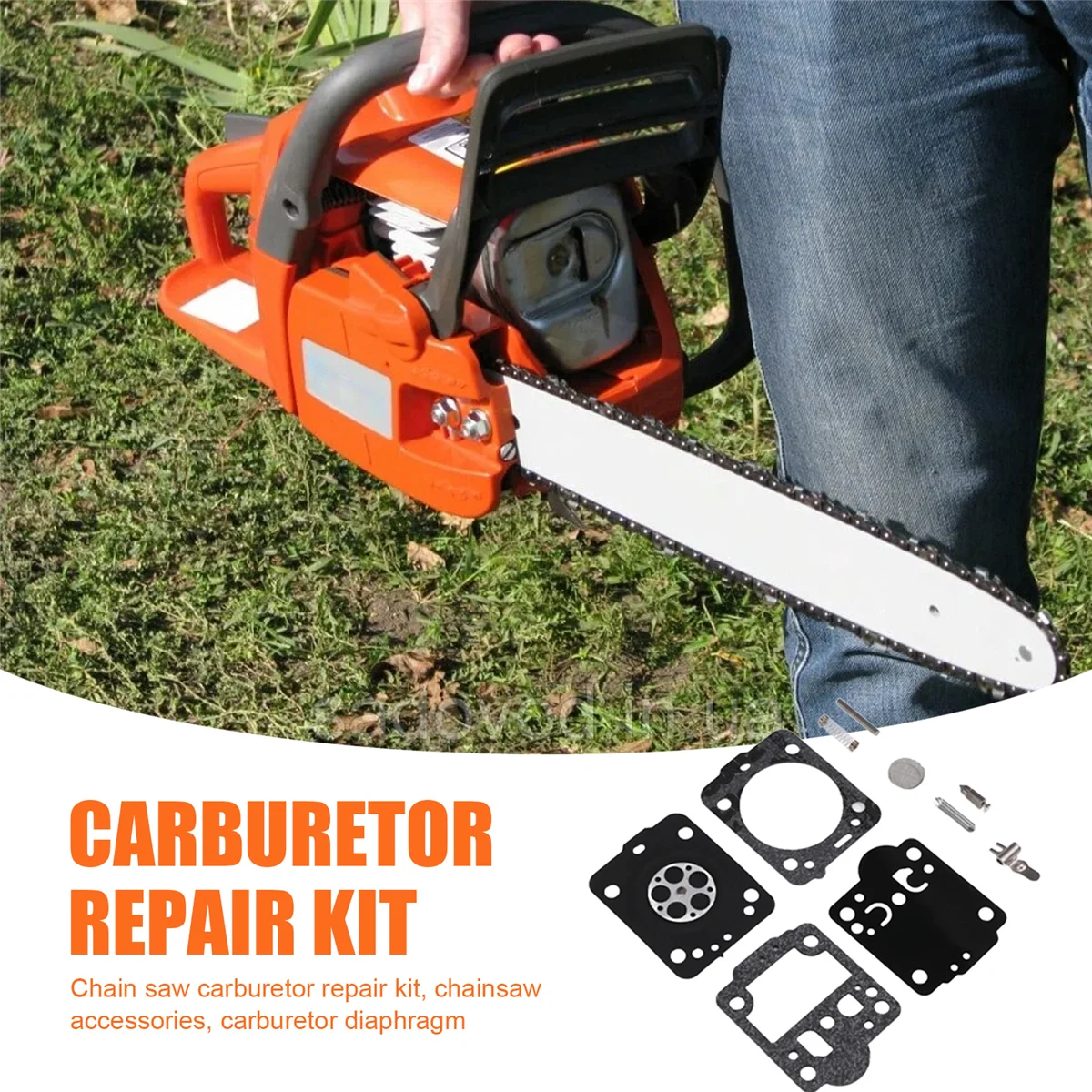 10 комплектов карбюратора для HUSQVARNA 240 236 235 435 E JONSERED CS2238 CS2234 ZAMA RB149 RB 149 Комплект