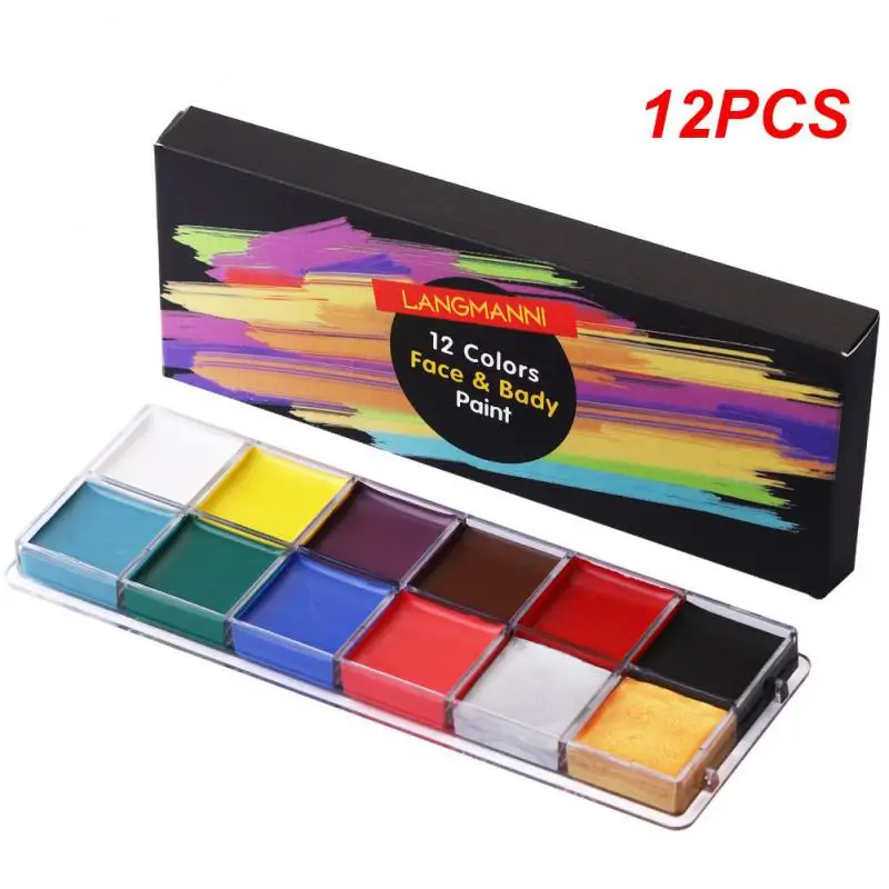 

12 шт., набор для рисования на Хэллоуин, 12 цветов