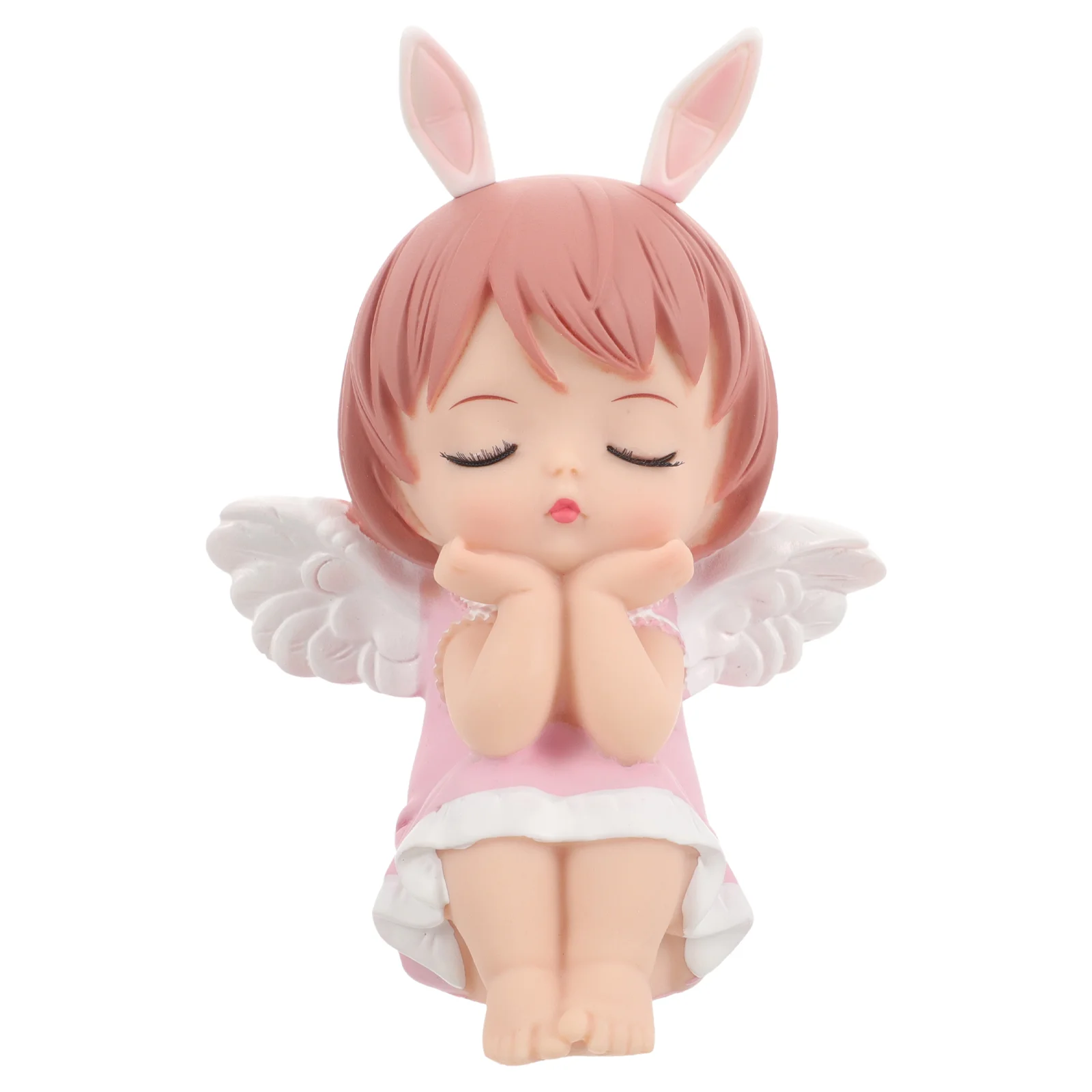 

Lovely Angel Cake Adornment Creative Dessert Topper Decorative Cake Accessory