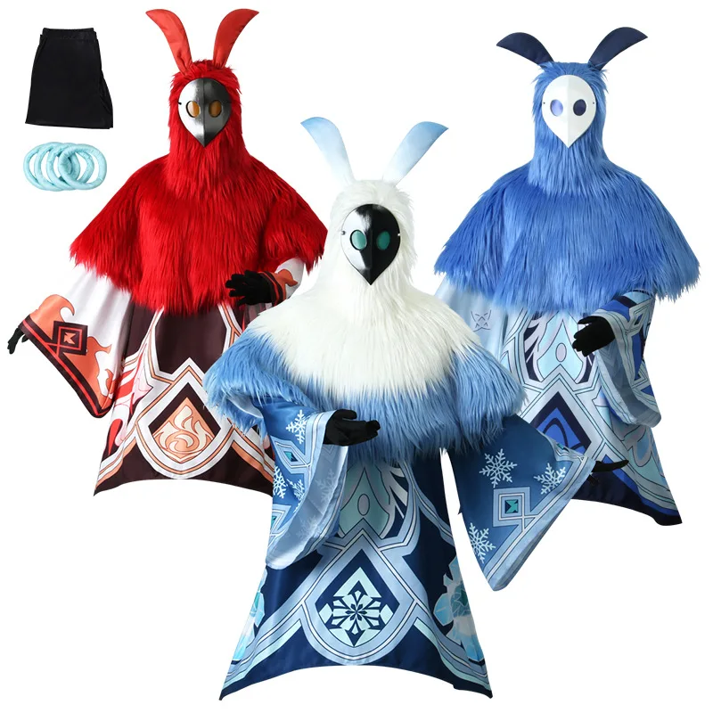 

Genshin Impact Косплей ледяной атрибут бездны костюм мага на заказ костюм для ролевой вечеринки блестящее оружие