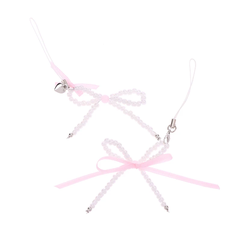 1 шт. акриловые бусины в виде банта для телефона