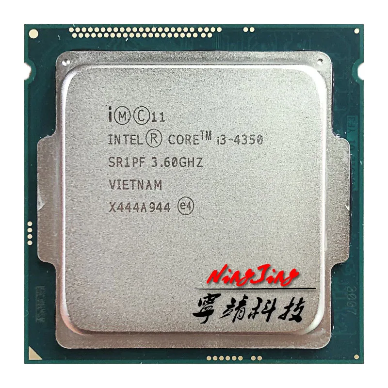 

Процессор Intel Core i3-4350 i3 4350 3,6 ГГц двухъядерный четырехъядерный процессор 4 МБ 54 Вт LGA 1150