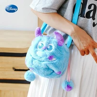 new cartoon anime disney monster inc james p sullivan plush backpack shoulder bag makeup storage bag stuffed animal for girls