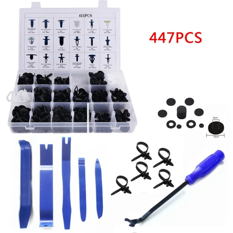 

Фиксаторы бампера, заклепки для обшивки кузова автомобиля