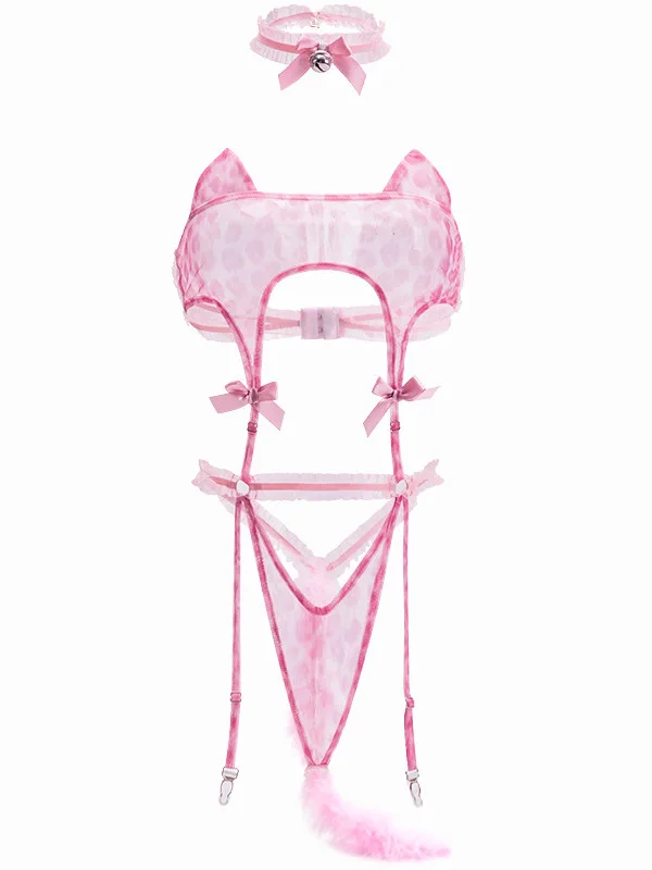 Женский комбинезон с леопардовым принтом и открытой спиной