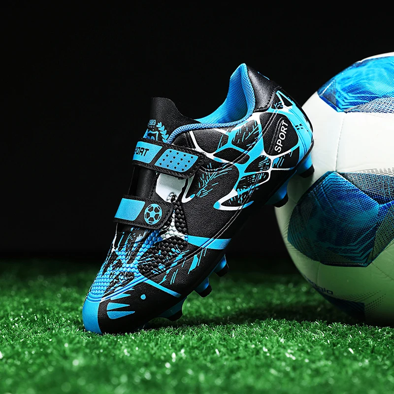 

Children Soccer Shoes Kids Boys Girls Students Cleats Training Football Boots Sport Sneakers Light Boy Child Football Shoes