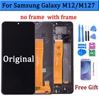 Оригинальный ЖК-дисплей для Samsung Galaxy M12 M127, сенсорный экран, дигитайзер, сменный аксессуар для SM-M127FDSN дисплея