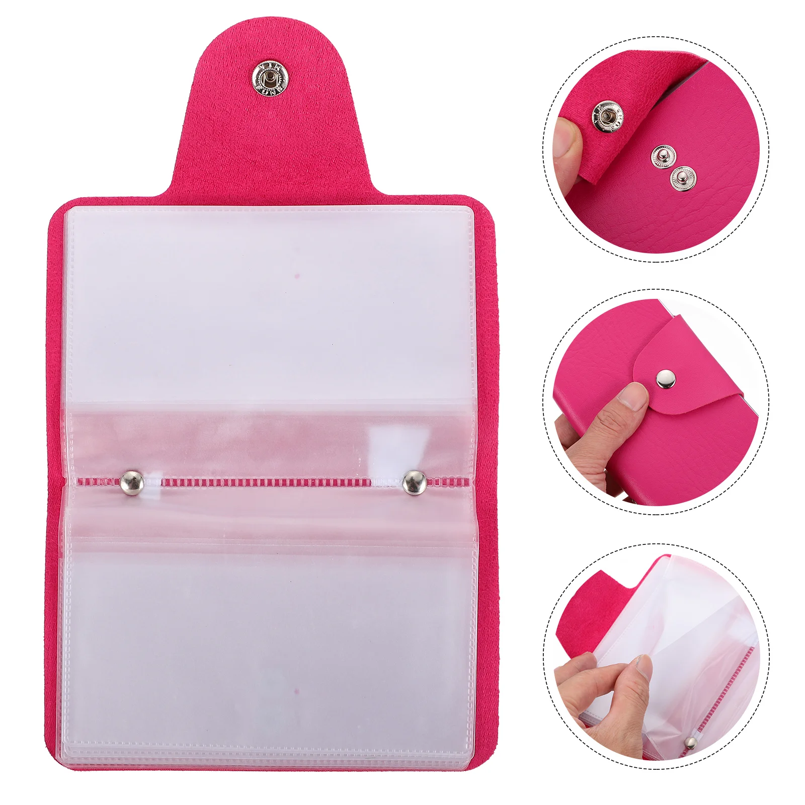 

Nail Stencil Card Holder Multi-card Position Bag Stamp Organizer Stamping Case Template