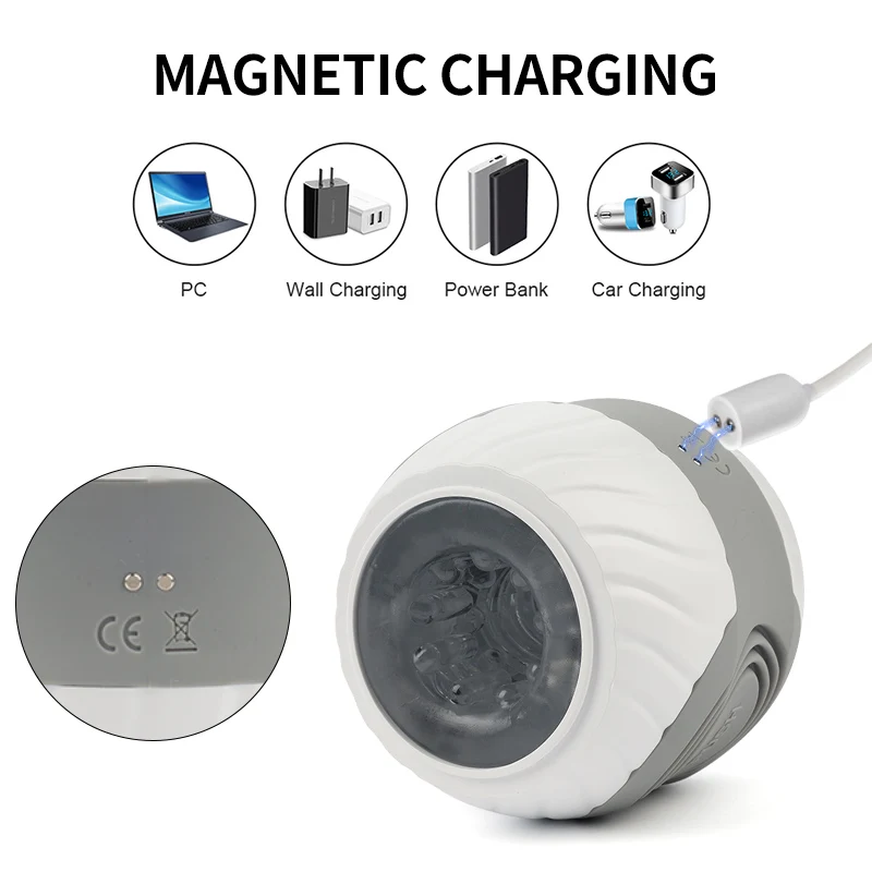 Автоматический Электрический поршень с вращающейся присоской мужской минет