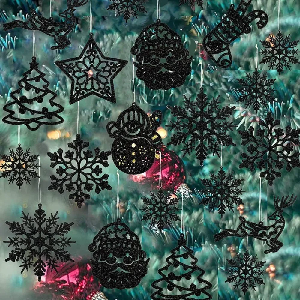 20 шт./набор подвески в виде снежинок