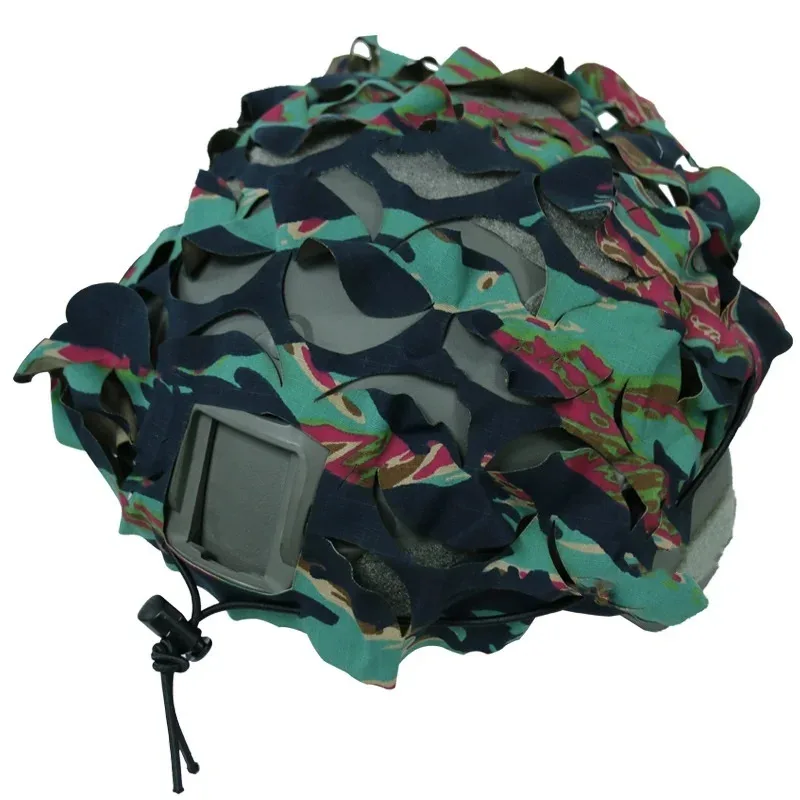 AOR2 A-TACS FG 3D чехол для шлема в тигровую полоску немецкий Flecktarn Splittertarn камуфляжная
