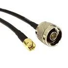 Удлинительный кабель антенны Wi-Fi RP SMA папа-папа N типа папа, высокое качество, оптовая продажа, 50 см