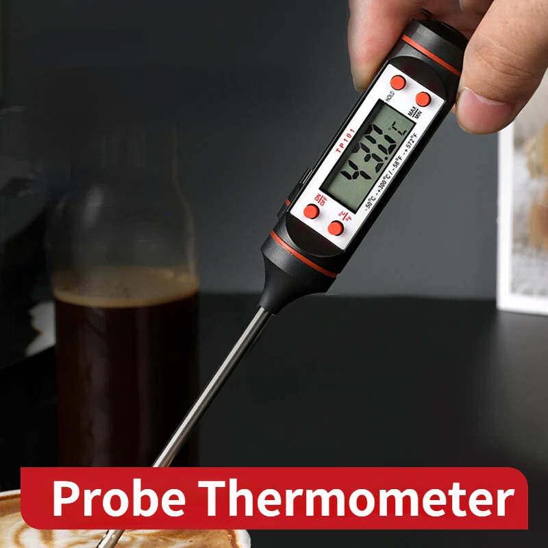 

Cake Baking Tools LCD Electronic Thermometer for Food Meat Soup Barbecue Kitchen Tool Pen needle thermometer Water