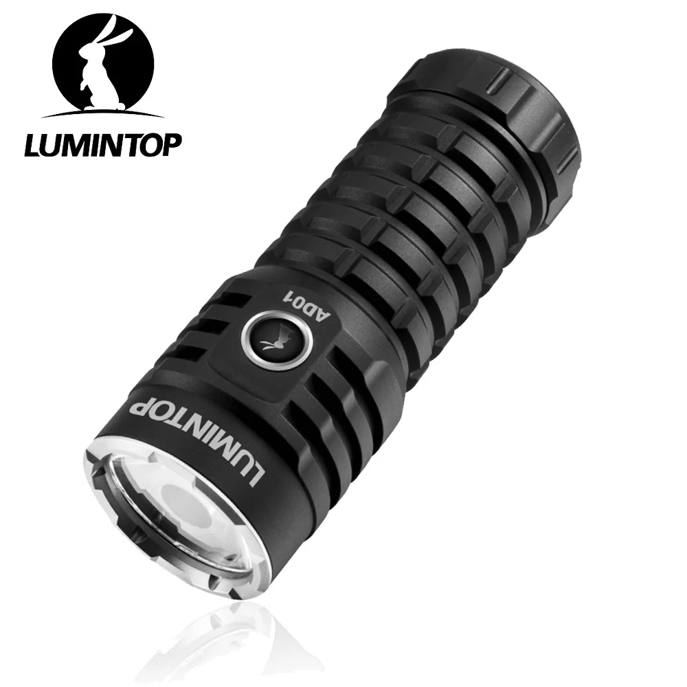 EDC Convoy Outdoor Flashlight High Powerful 1200 Lumens Flash Lighting Self Defens Camping LED Torch D/AA/18650 Battery AD01