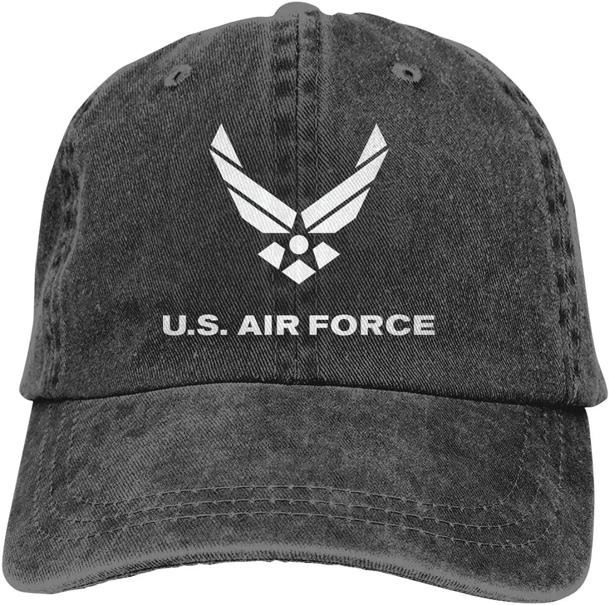 

Джинсовая кепка US Air Force, бейсболка для папы, регулируемая Классическая Спортивная Кепка для мужчин и женщин