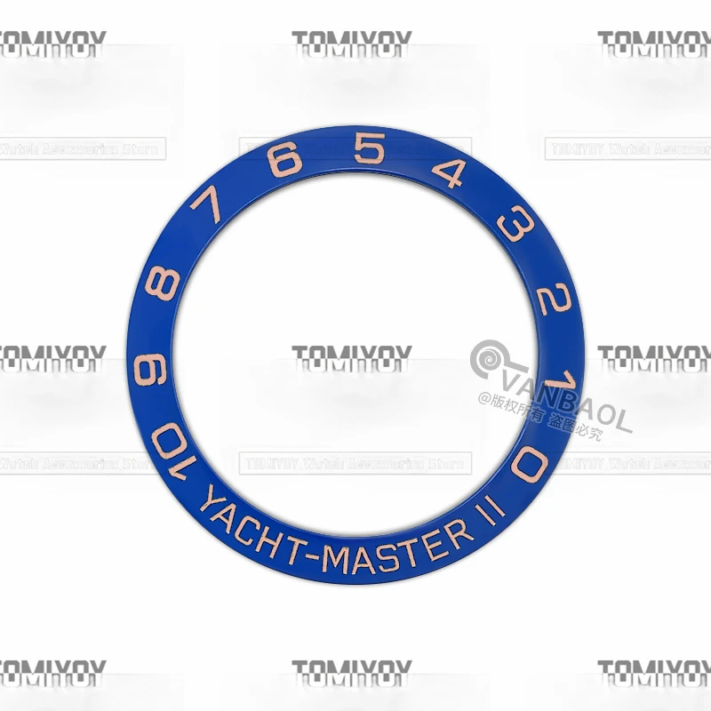 38 мм серебристый золотой розовый с цифрами синий керамический наклонный безель