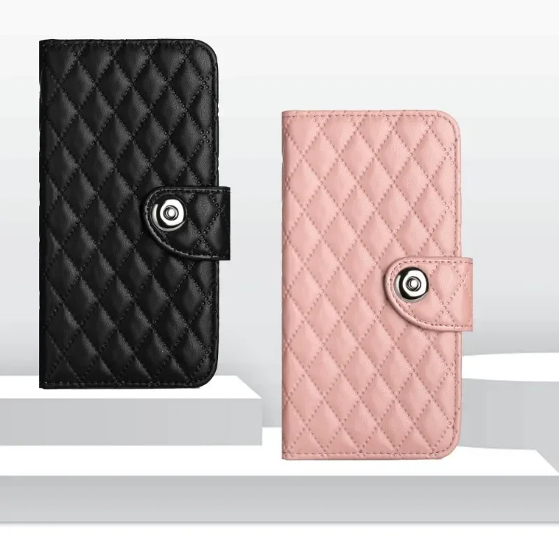 Чехол для телефона Moto G85 Motorola G55 G45 G35 G84 G34 G24 G14 G04 G73 G53 Роскошный чехол-бумажник с