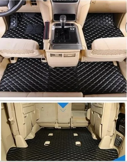 

High quality! Custom special car floor mats for Lexus LX 570 2021-2007 7 seats durable waterproof carpets rugs for LX570 2020