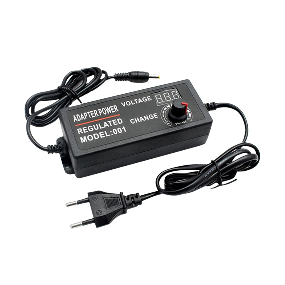 

Универсальный адаптер питания с регулировкой напряжения для регулясветильник скорости двигателя постоянного тока