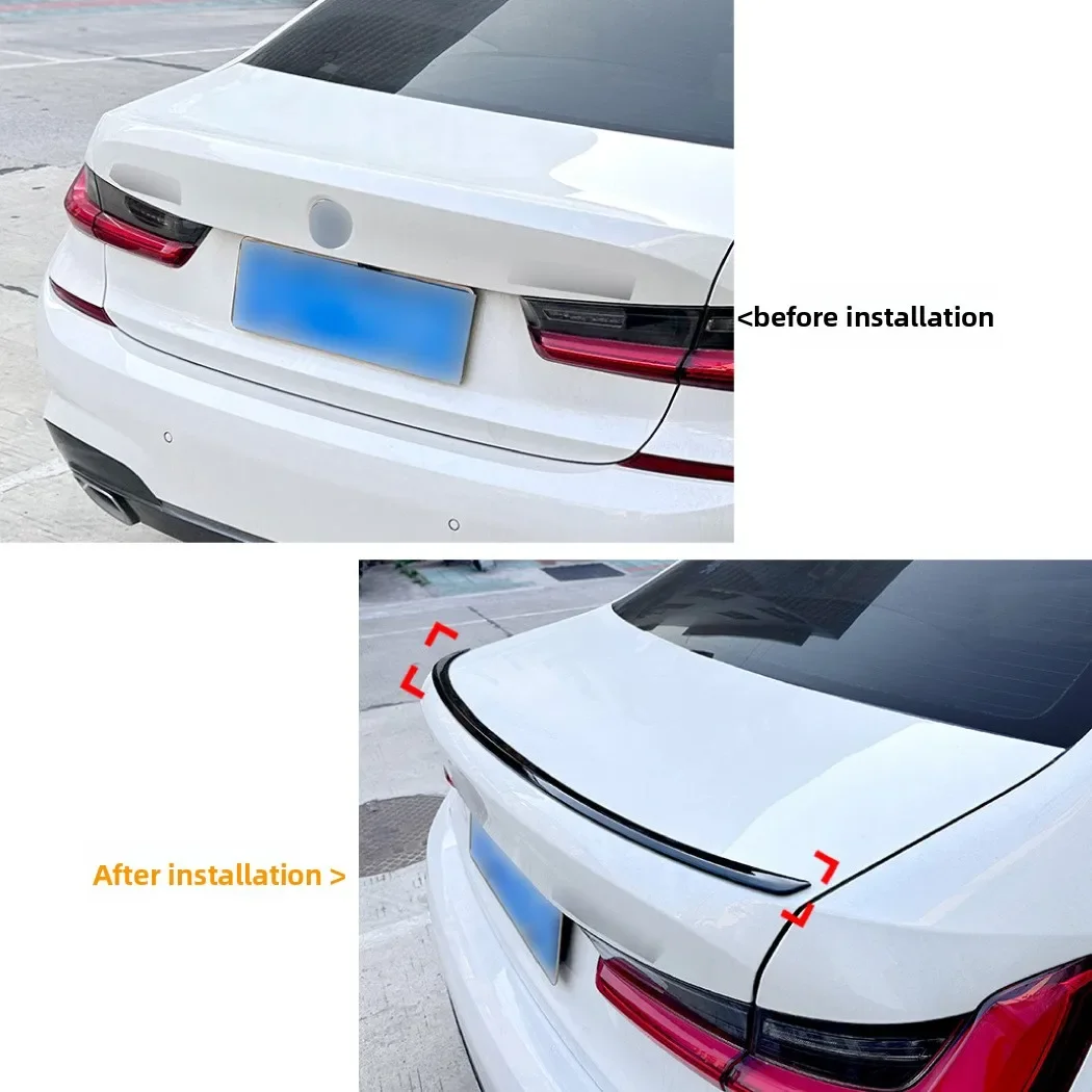 Фото Украшения подходят для BMW 3 серии G20 320i 325i 330i 2019 2020 2021 2022 2023 2024 2025 Yaoye Edition хвостовое крыло modifi Interio №4