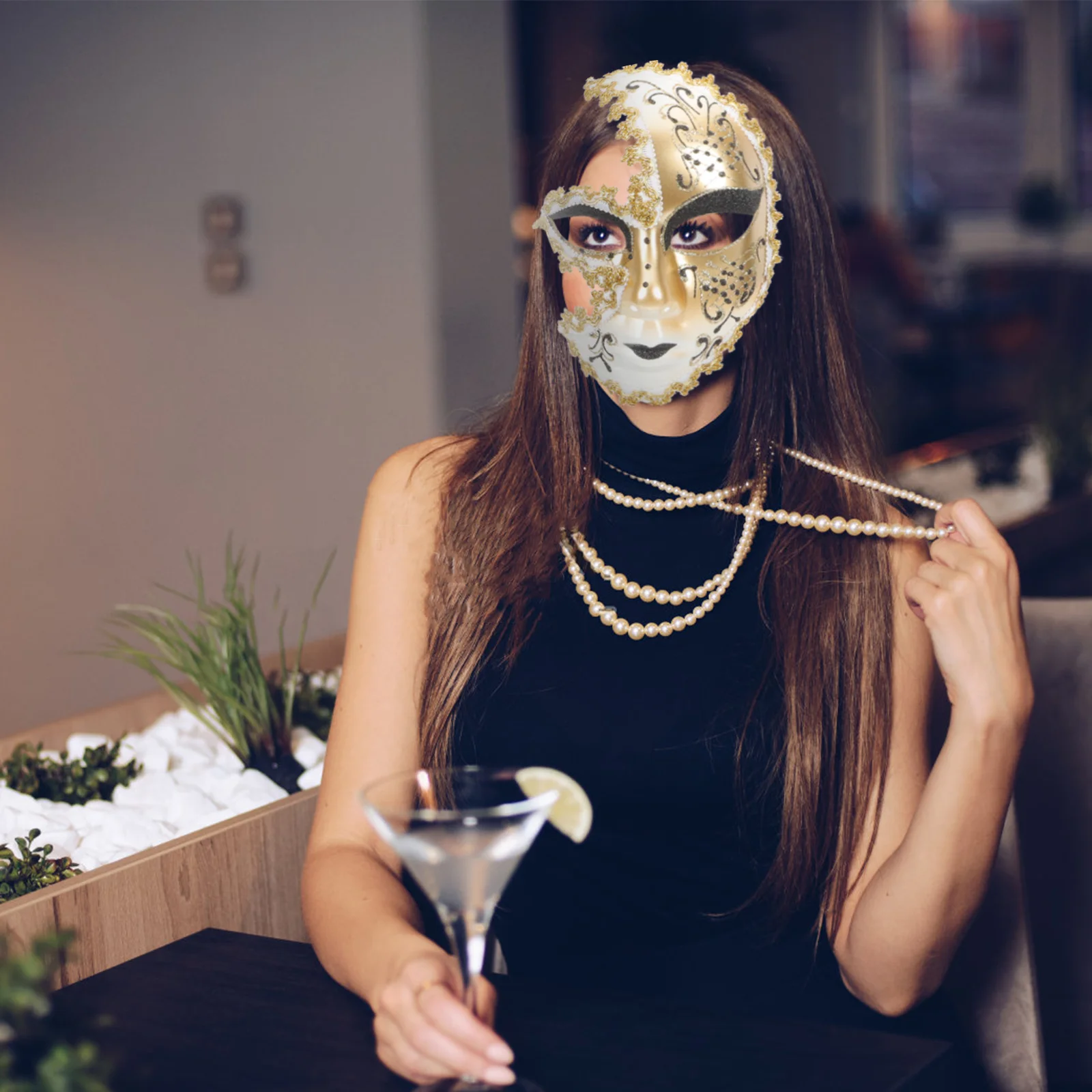 Венецианская маска простой дизайн маски для Хэллоуина Марди Гра маскарад на